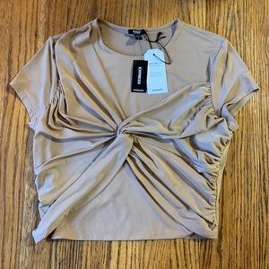 Express crop top size Medium